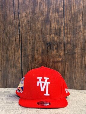 NWT New Era 9FIFTY Los Angeles Dodgers Red White 40th Anniversary Snapback Hat